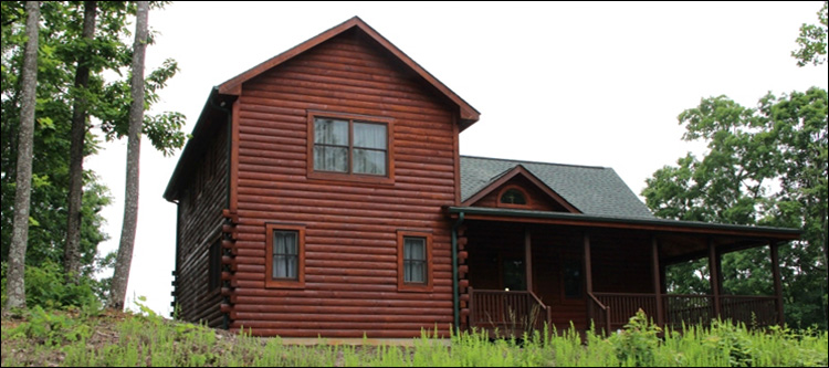 Professional Log Home Borate Application  Conecuh County, Alabama